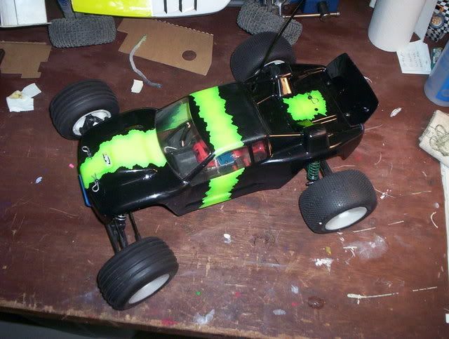 removing paint from lexan body